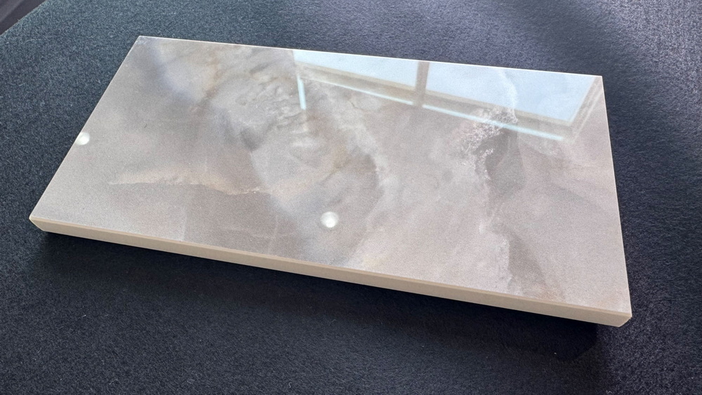 Tile glossy surface