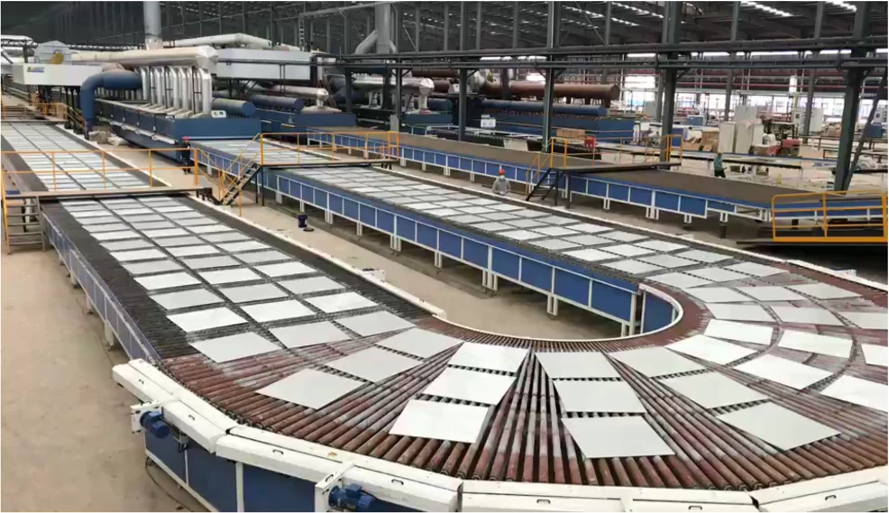Kingsun tile factory production line—reliable China porcelain tile manufacturer