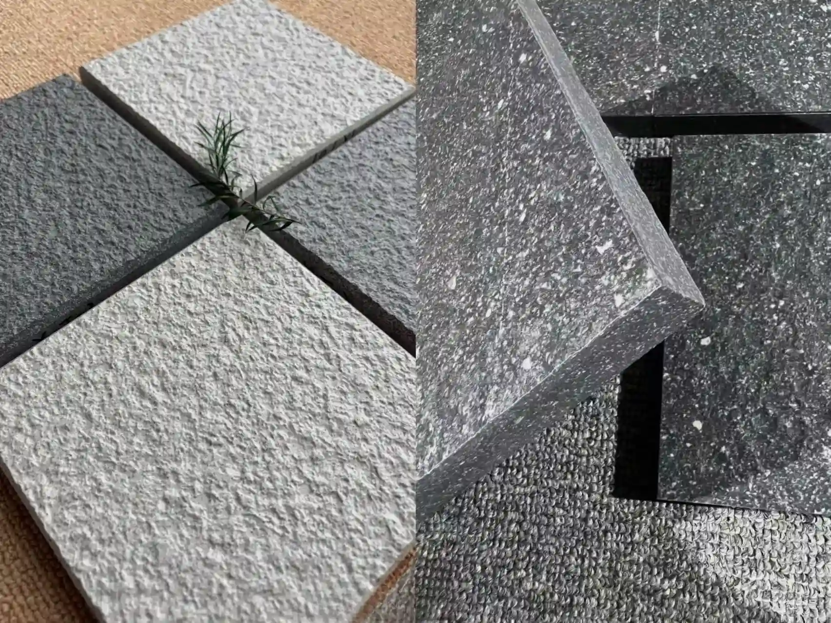 R11 rough stone finish China outdoor tile samples rough stone finish china outdoor tile samples in grey and white