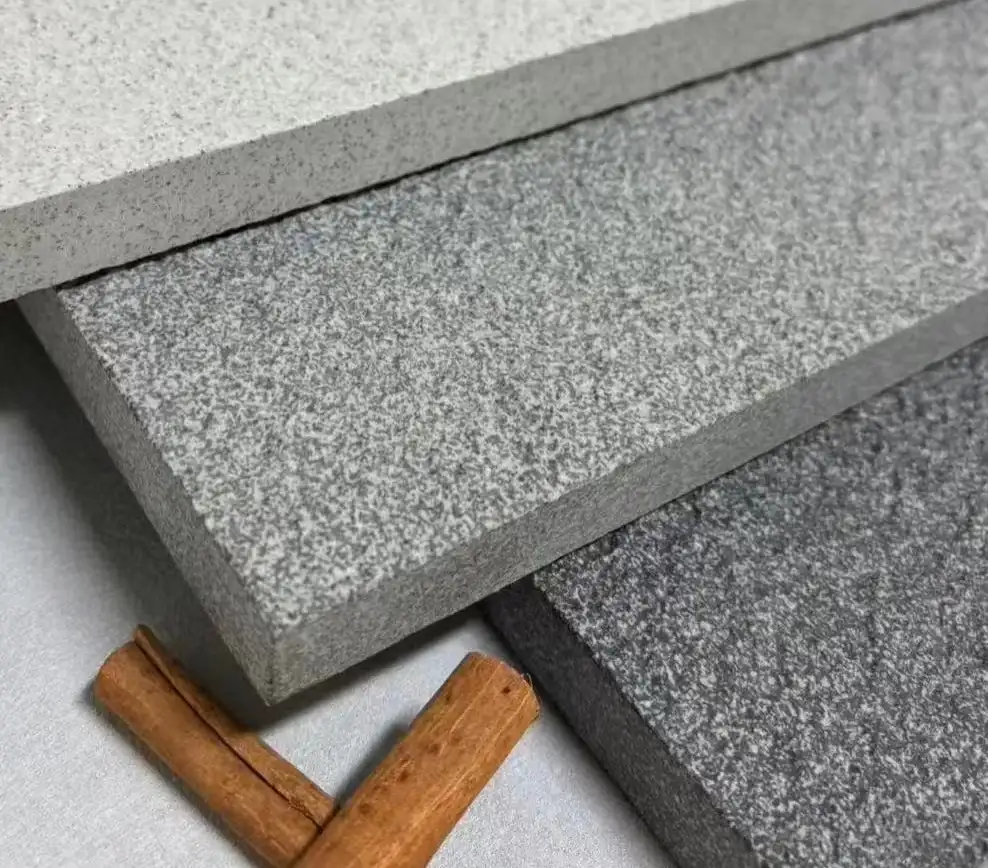 Textured granite-look China outdoor tile textured grey china outdoor tile with granite speckled surface