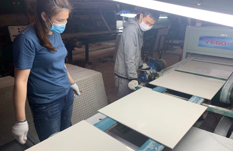 porcelain tile on line inspection